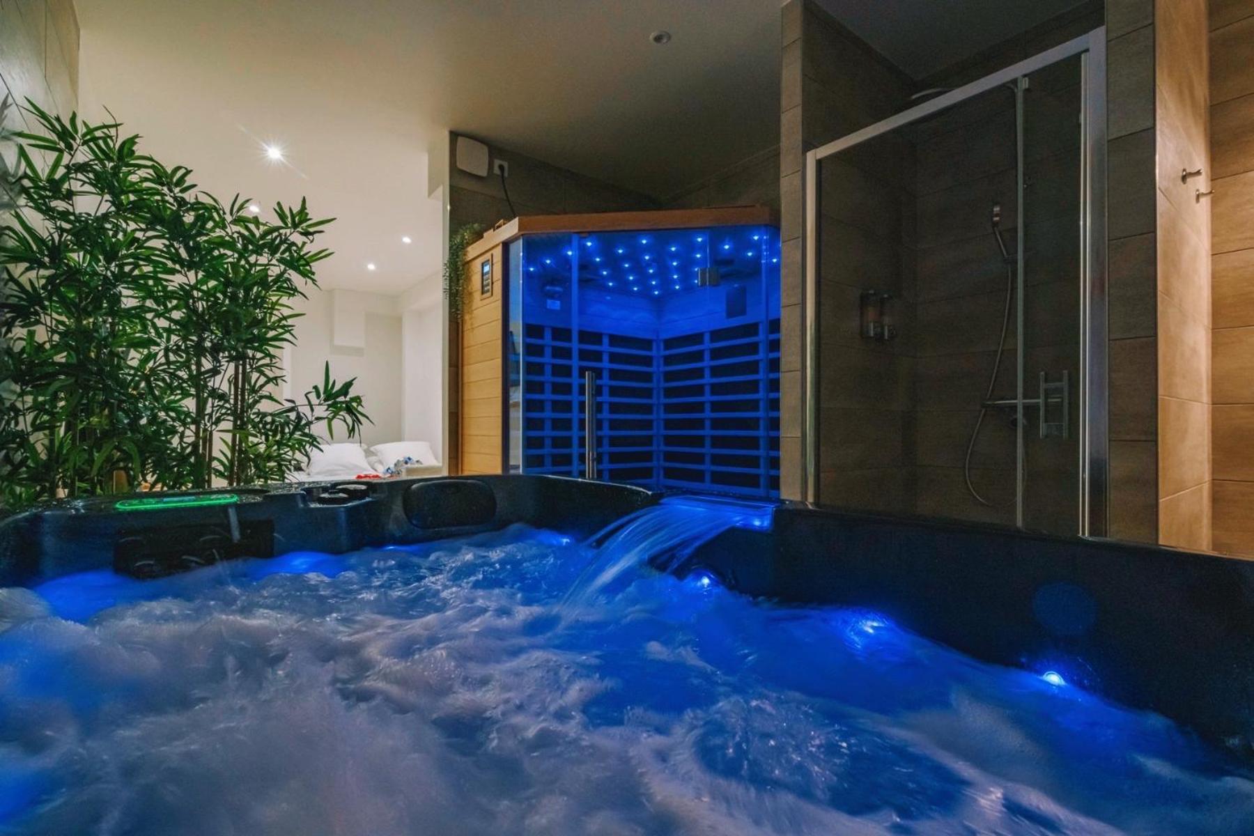 Spa Appartement O Temps Suspendu Reims Centre Sauna Et Jacuzzi Exteriör bild